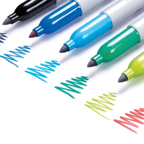 Sharpie Fine Point Permanent Marker Assorted 20 Pieces - Al Masam Stationery LLC