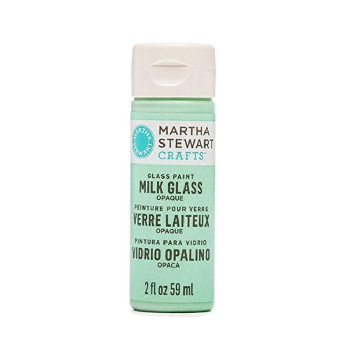 Martha Stewart Milk Glass Paint 20Z Jadeite - MSP 22460 - Al Masam Stationery LLC Main image