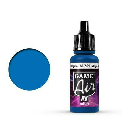 Vallejo GAME AIR 721-17ML. MAGIC BLUE - Al Masam Stationery LLC Main image
