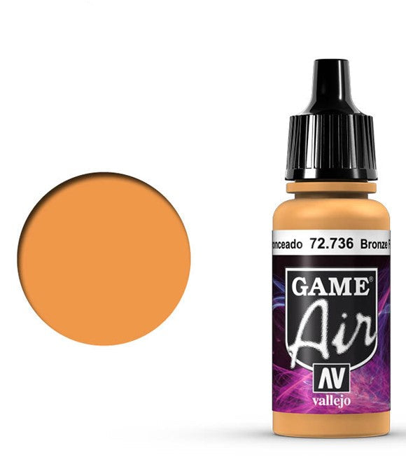 Vallejo GAME AIR 736-17ML. BRONZE FLESHTONE - Al Masam Stationery LLC Main image