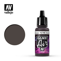 Vallejo GAME AIR 745-17ML. CHARRED BROWN