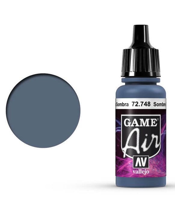 Vallejo GAME AIR 748-17ML. SOMBRE GREY - Al Masam Stationery LLC Main image