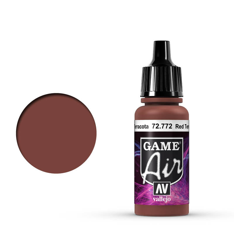 Vallejo GAME AIR 772-17ML. RED TERRACOTTA - Al Masam Stationery LLC