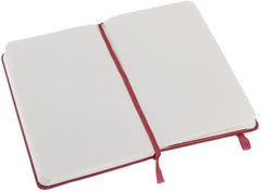 Moleskine Plain Notebook, Hard Cover Pocket Magenta - Al Masam Stationery LLC