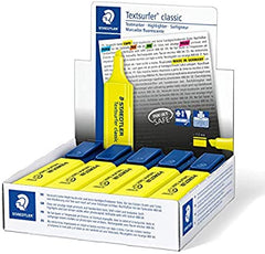 Staedtler Textsurfer Highlter Box of 10 yellow - Al Masam Stationery LLC