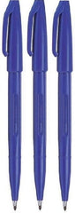 Pentel S520 Sign Pen Fibre Tip 2mm - Blue - Al Masam Stationery LLC