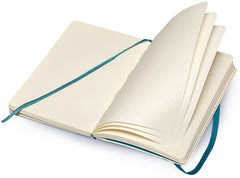 Moleskine Plain Soft Cover Notebook Pocket Size Underwater Blue - Al Masam Stationery LLC