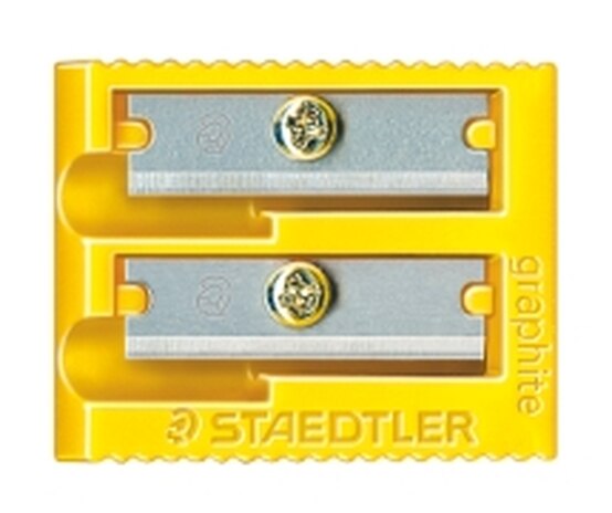 Staedtler Double-hole plastic sharpner510-60KP50 - Al Masam Stationery LLC