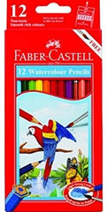 FABER-CASTELL GRIP WATER COL PENCIL 12 COL. - Al Masam Stationery LLC