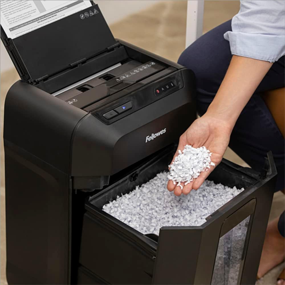 Fellowes AutoMax 80M 4x12mm Micro Cut Shredder