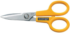 Olfa Utility Serrated Edge Scissor Anti Slip Small - Al Masam Stationery LLC