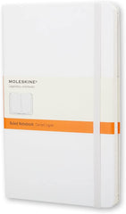 Moleskine Ruled Notebook Pocket Size White Hard Cover - Al Masam Stationery LLC