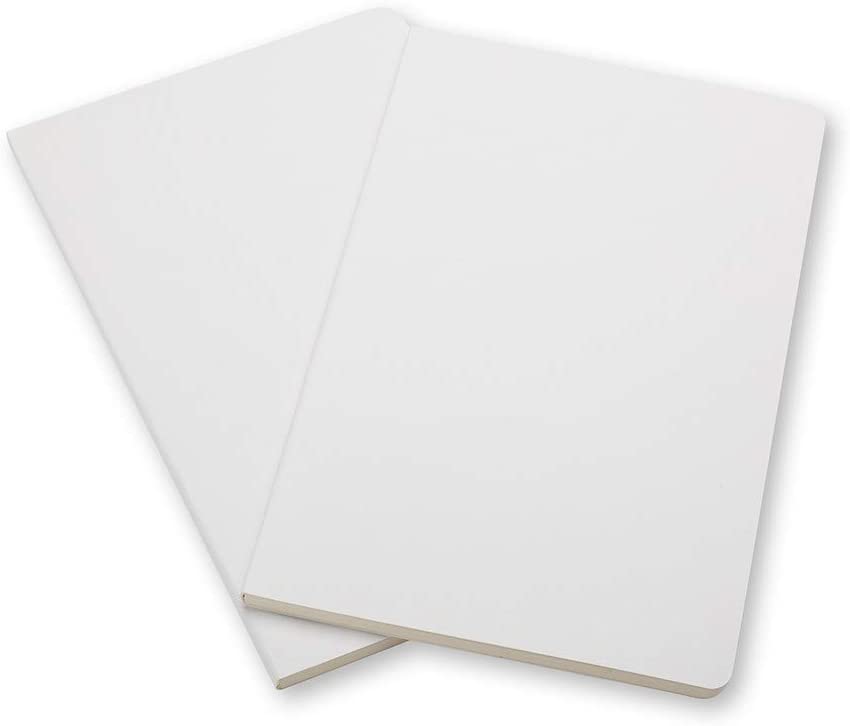 Moleskine Volant Ruled Pocket Notebook Set of 2 White - Al Masam Stationery LLC