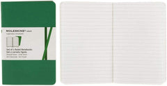 Moleskine Volant Ruled Pocket Notebook Set of 2 Green - Al Masam Stationery LLC