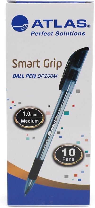 Atlas Smart Grip Ball Pen Red 0.7mm | Writing Pen