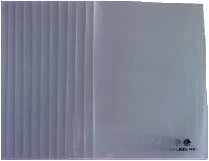 Atlas L Shape Folder A4 120m Blue | Document Folder Secondary image