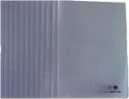 Blue Atlas L Shape Folder A4 120mm for documents, with a sturdy design and easy-to-open shape for organized filing.