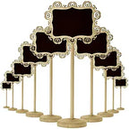 Small Black Signboards with Stand – Assorted