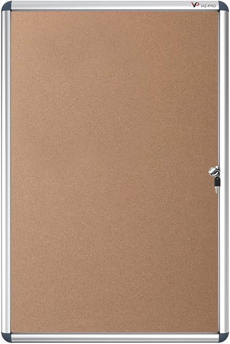 Bi-Office Single Door Cork Display 720x981mm Secondary image