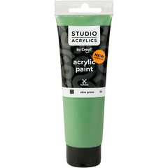 Creall ACRYLICS STUDIO TUBE 250ml 59 Olive Green - Al Masam Stationery LLC