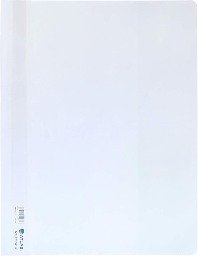 Atlas Clear Folder PP A4 Clear | Document File Folder Secondary image