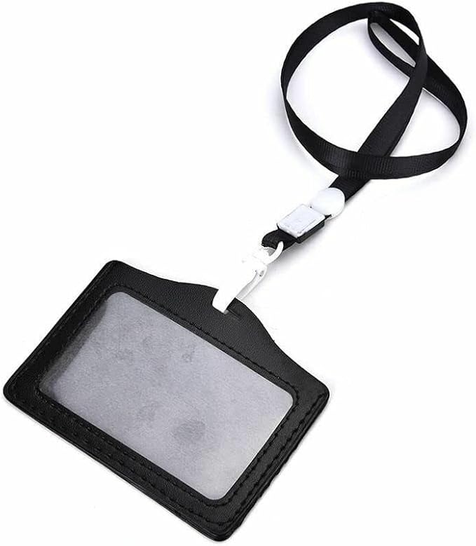 Grey PU Leather ID Card Holder – Model 2 Secondary image