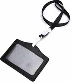 Grey PU Leather ID Card Holder – Model 2