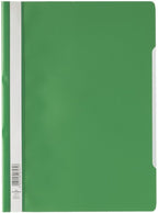 Atlas Thick PP A4 Flat File With Pocket Green