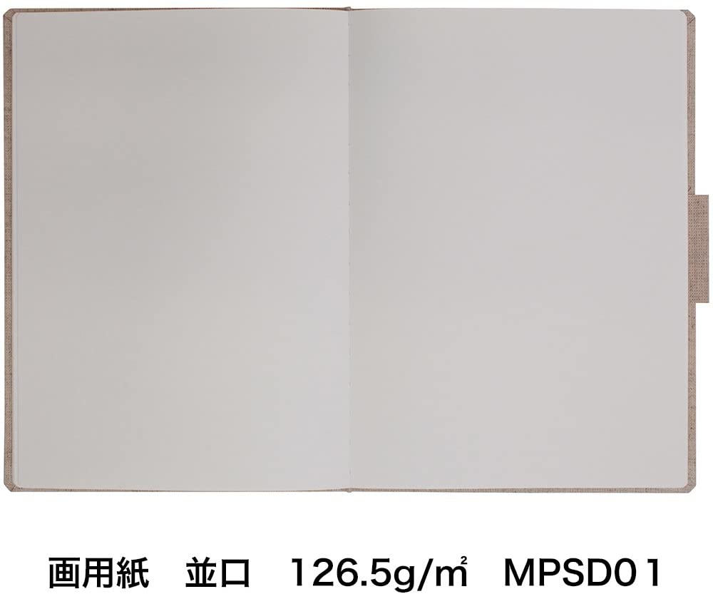 MARUMAN Sketch book linen B5 34sheet - Al Masam Stationery LLC