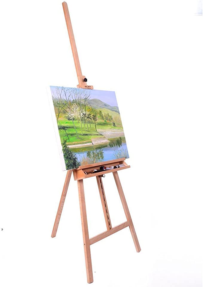 Mont Marte Floor Easel w/Tilt Beech Wood Secondary image