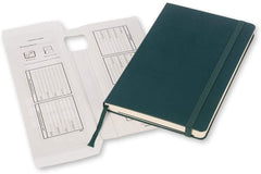 Moleskine Professional Large Hard Notebook Tide Green - Al Masam Stationery LLC