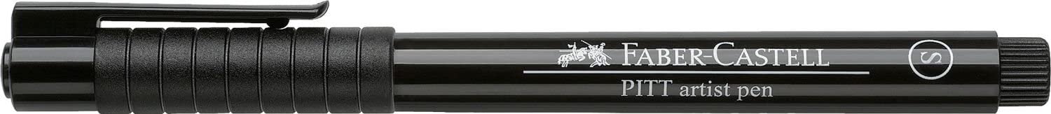 FABER-CASTELL PITT ARTISTPEN SUPERFINE BLACK - Al Masam Stationery LLC