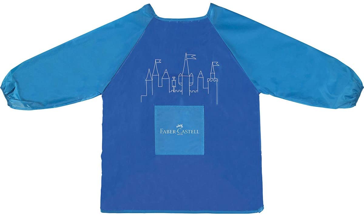 FABER-CASTELL Painting apron 4 young artist Blue - Al Masam Stationery LLC