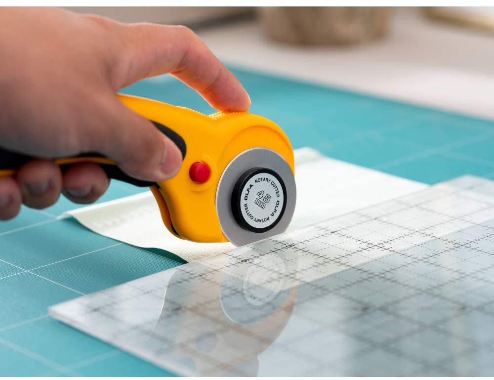 Olfa Rotary-Cutter with 45mm blade - Al Masam Stationery LLC