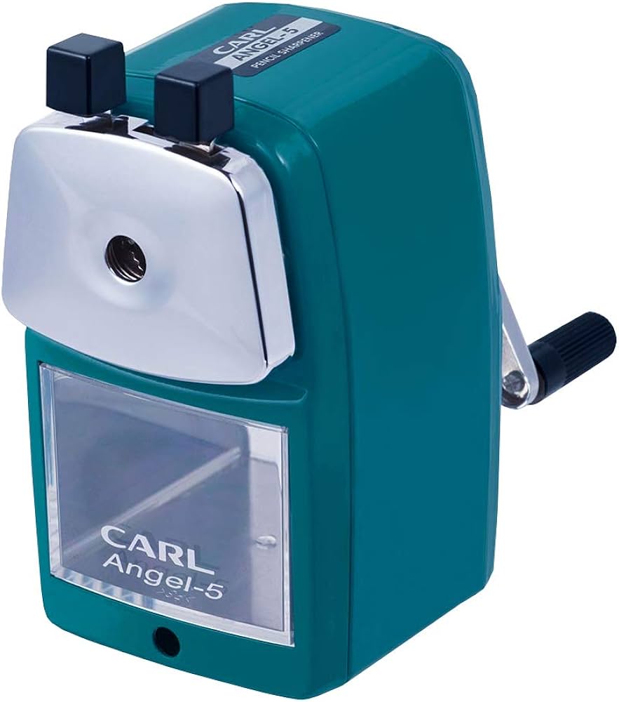 Carl Pencil Sharpener Angel Green - Al Masam Stationery LLC Main image