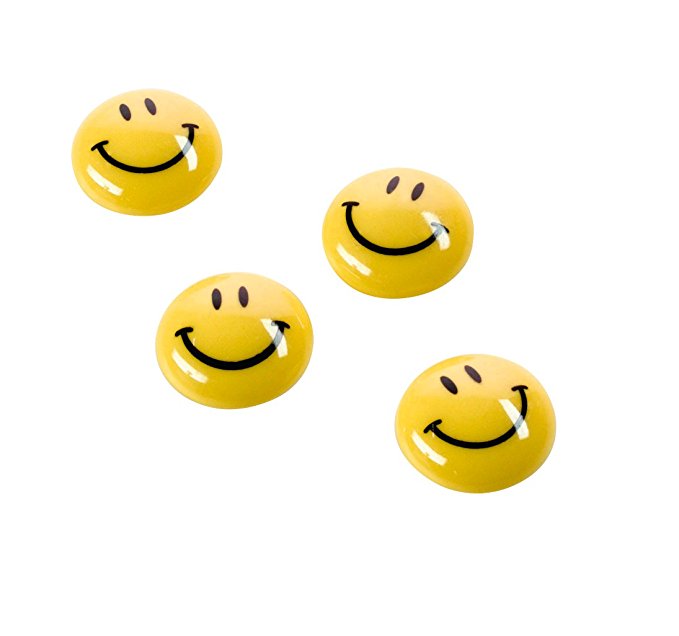 Magnetoplan Magnetic Smileys (On Blister) (Size 40 Mm) - Al Masam Stationery LLC