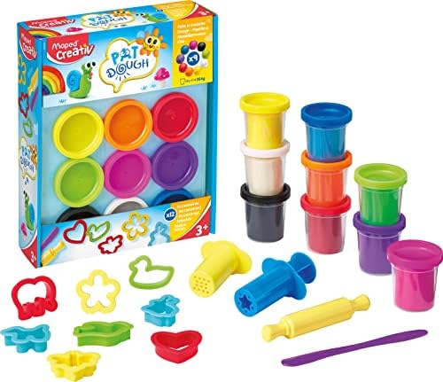 Maped Creative Modeling Dough 9 Colors - Al Masam Stationery LLC Main image