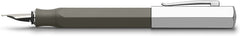 FABER-CASTELL Fountain pen Ondoro greybrown F - Al Masam Stationery LLC