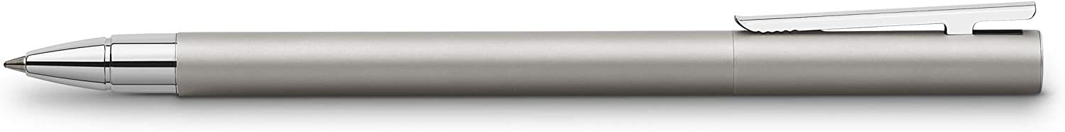 FABER-CASTELL Roller Neo Slim Stainless Steel,Matt - Al Masam Stationery LLC