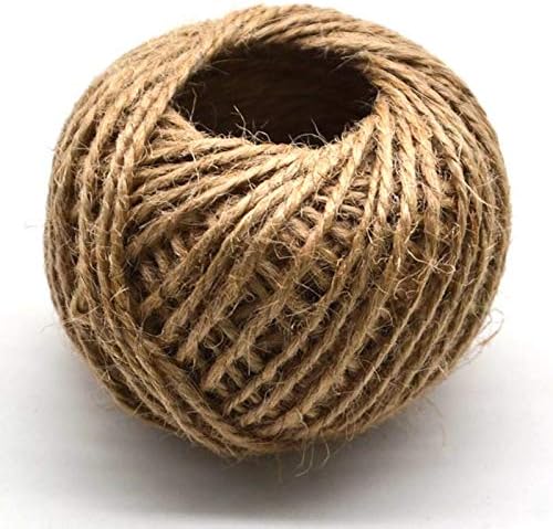 Natural Twine Roll 3 m – Small Size for Crafts and Gift Wrapping
