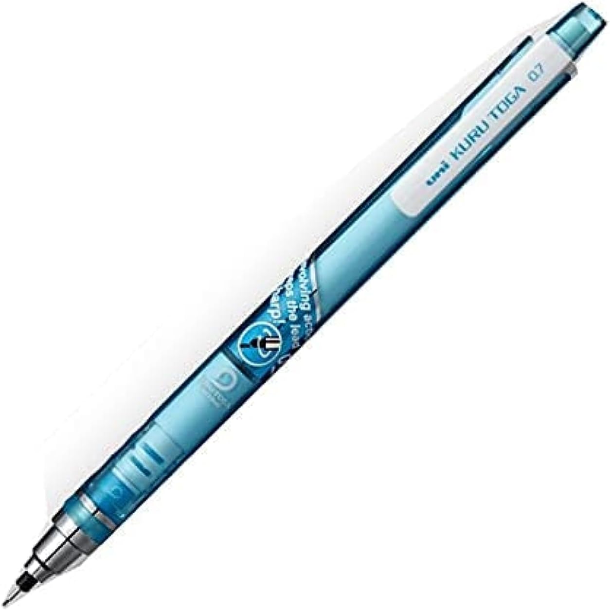 Uni Kurutoga Mech. Pencil 0.7mm - Blue - Al Masam Stationery LLC