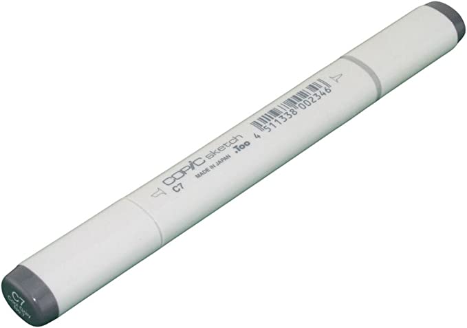 C 7 Cool Grey Copic Wide Marker - COP WIDEC7 - Al Masam Stationery LLC Main image