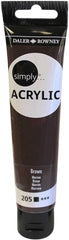 SIMPLY ACRYL SL 75ML LGT BROWN - Al Masam Stationery LLC