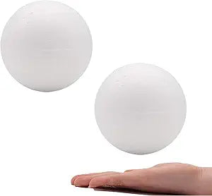 Craft Mat Thermocol Balls – 2 Pieces, NS6436