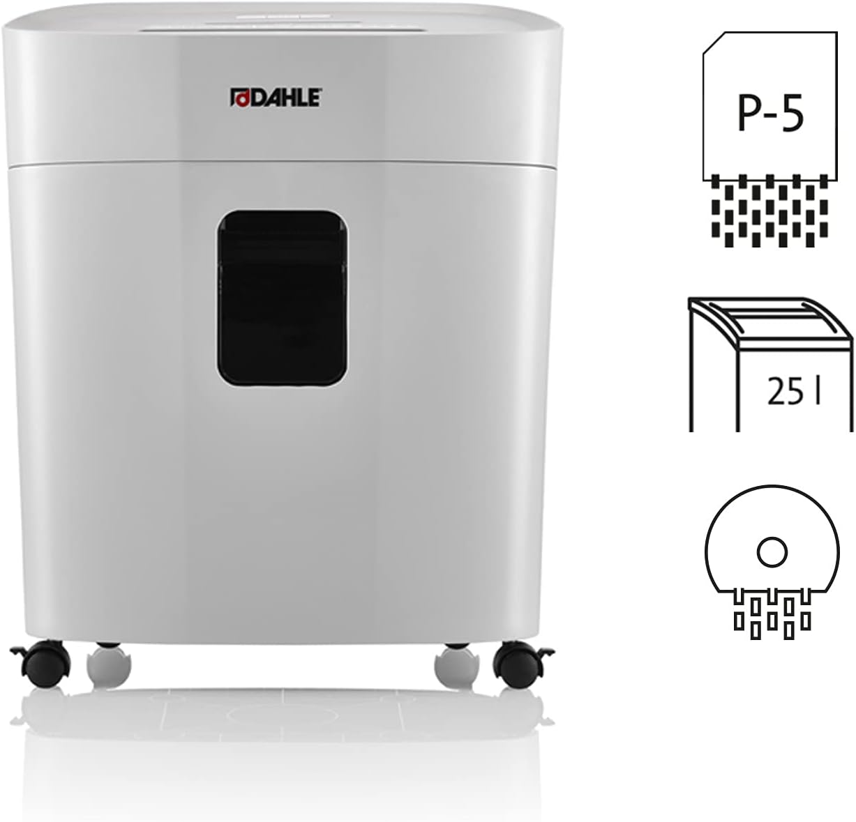 Dahle PS420 Micro-Cut Paper Shredder 2 x 15mm for High-Security Document Shredding
