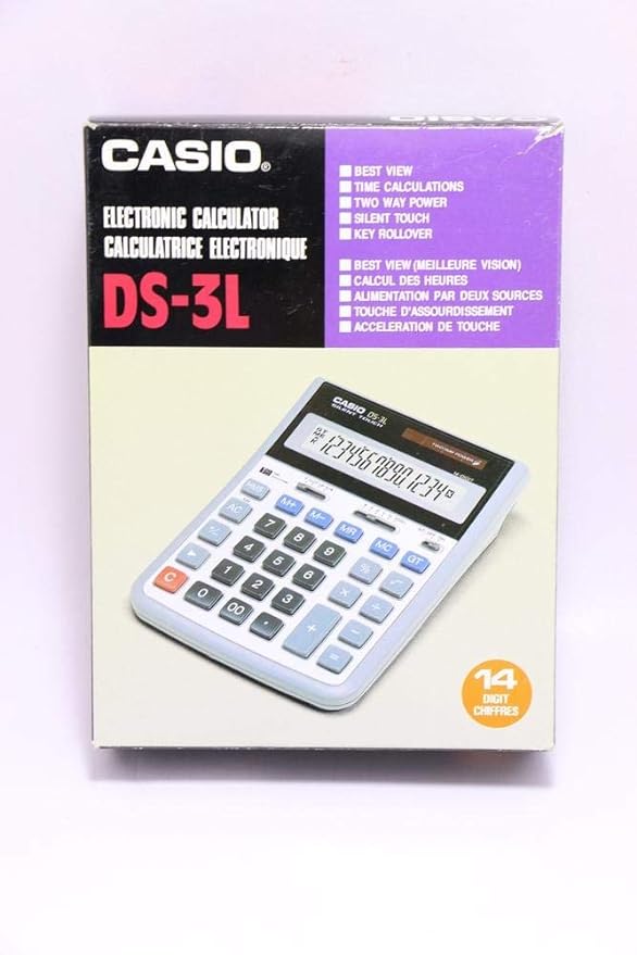 Casio Calculator , Model - DS3L - Al Masam Stationery LLC Main image