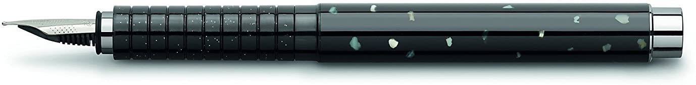 FABER-CASTELL FOUNTAIN PEN BASIC BK PERAL M - Al Masam Stationery LLC