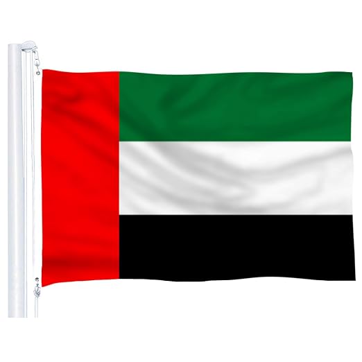 UAE Hand Flag with Stick – 15 × 21 cm National Day Flag