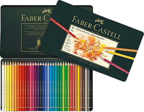 FABER-CASTELL Polychromos Artists Color Pencils - (36 Pcs) - Al Masam Stationery LLC