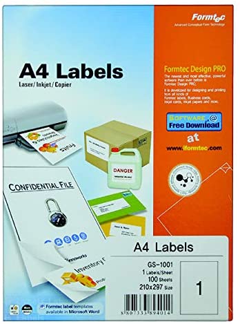 Formtec Label 2100/70x42mm #21 - Al Masam Stationery LLC